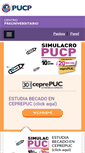 Mobile Screenshot of ceprepuc.pucp.edu.pe