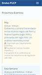 Mobile Screenshot of envivo.pucp.edu.pe